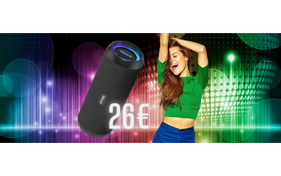 Cassa Bluetooth portatile potente e impermeabile a un prezzo conveniente