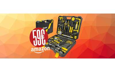 Cassetta degli attrezzi con 280 accessori utilissimi per ogni lavoro (59€)