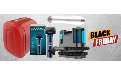 Cecotec da 9€ su Amazon: il Black Friday Amazon è da SVUOTATUTTO totale