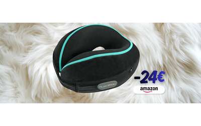 Cervicale SCONFITTA con questo cuscino smart: in viaggio è una bomba