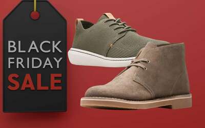 Clarks da 39€ su Amazon: scarpe gran LUSSO in svendita piena al Black Friday