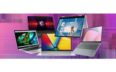 Classifica dei migliori 5 notebook a ottimi prezzi in offerta oggi su Amazon