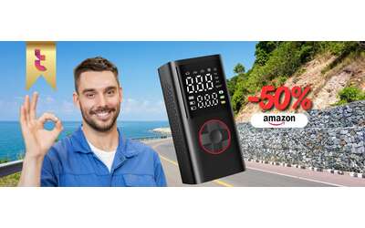 Compressore aria ti salva dalla ruota sgonfia con nemmeno 20€: affare