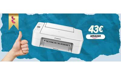 Con Canon PIXMA stampi, copi e scansioni direttamente a casa, tua a 43€