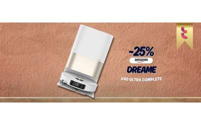 Con DREAME X40 Ultra Complete ti fai un regalo senza eguali (sconto 25%)