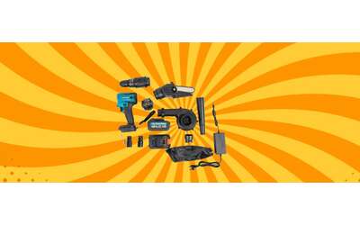 Con questo kit hai trapano, avvitatore, motosega e soffiatore a soli 61€