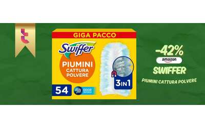 Con Swiffer Duster la polvere ha paura di formarsi: 54pz a prezzo shock