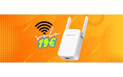 Connessione Internet lenta Risolvi con questo ripetitore WiFi a soli 19