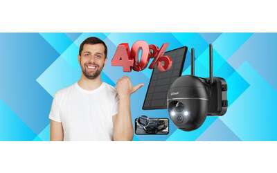 Controlla tutta la casa con questa videocamera di sicurezza al 40% in meno