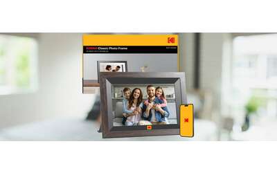 Cornice digitale KODAK scontata con coupon: rivivi i tuoi ricordi ogni giorno
