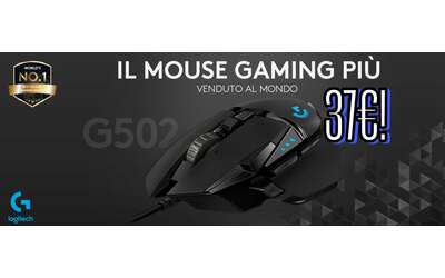 Crolla il prezzo del Mouse da Gaming TOP GAMMA di Logitech su Amazon (37€)