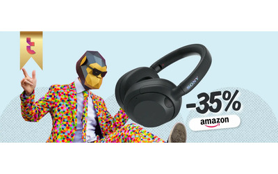 Cuffie Bluetooth over ear? Crolla il prezzo delle Sony ULT WEAR