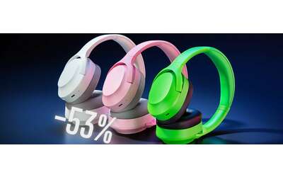 Cuffie Bluetooth Razer Opus X: bassa latenza, ANC e 40 ore di autonomia