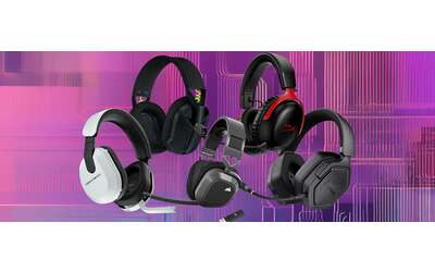 Cuffie da gaming wireless: OFFERTE da CAPOGIRO su Amazon per 5 modelli TOP