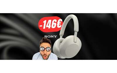 Cuffie Sony: cancellazione del rumore TOP al PREZZO MINIMO! (-146€ di SCONTO!)