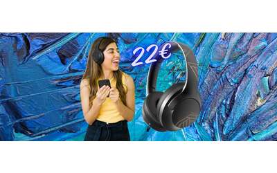 Cuffie wireless con 50 ore di autonomia e 4 EQ oggi a soli 22€
