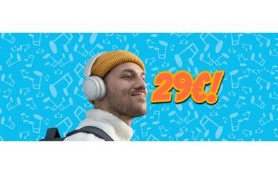 Cuffie Wireless Philips suono naturale e potente a soli 29