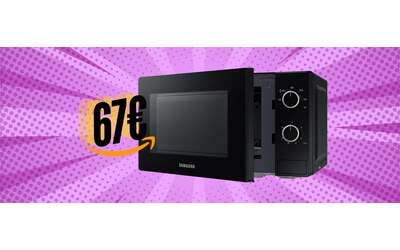 Cuoci scongela e riscalda in pochi istanti con il forno a microonde Samsung a 67