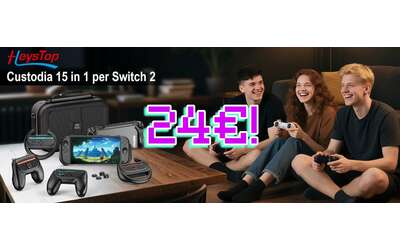 Custodia Nintendo Switch 2 Kit Accessori a soli 24 follia pura