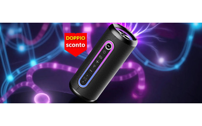 Da 99€ a 27€: con il doppio sconto, questa cassa Bluetooth è un regalo