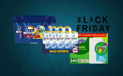 Dash, Swiffer, Finish, Lenor e altri in maxi scorta: SVENDITA Amazon SHOCK
