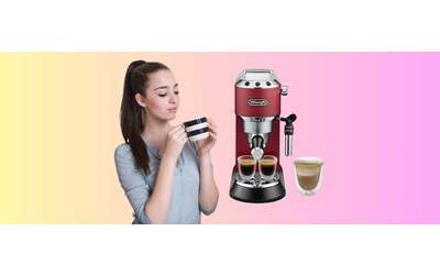De’Longhi Dedica: caffè in polvere o cialde + montalatte manuale (-23%)