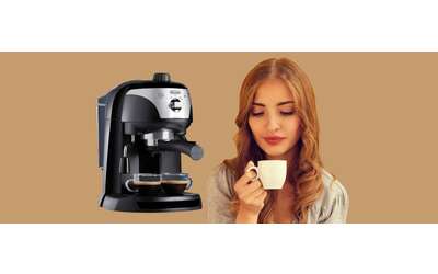 De’Longhi: macchina da caffè e cappuccino in polvere o cialde a soli 76€