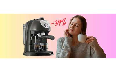 De’Longhi: macchina manuale per espresso buonissimo ora in sconto al 39%
