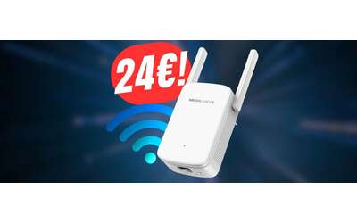 Dimentica le disconnessioni WiFi con 24€ grazie al RIPETITORE in SCONTO!