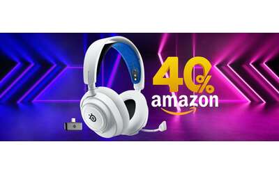 Diventa il re dei videogame con le cuffie wireless SteelSeries Arctis Nova 7P