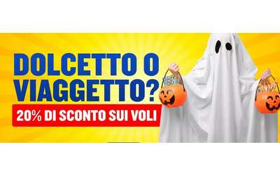 Dolcetto o… viaggetto? Sconto del 20% sui voli Ryanair per Halloween