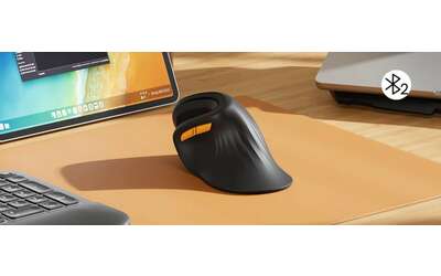 Dolori al polso ADDIO con questo mouse ergonomico verticale in SUPER SCONTO