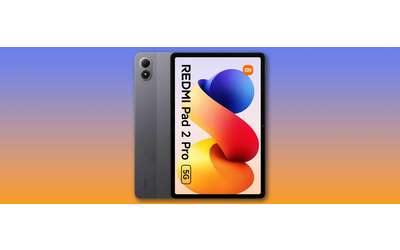 Doppio sconto per Redmi Pad 2 Pro 5G tablet versatile dalla super batteria