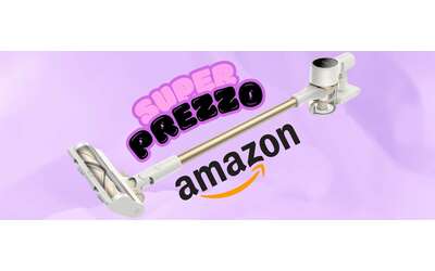 DREAME R10: scopa elettrica con accessori e 60 min di autonomia a prezzo shock