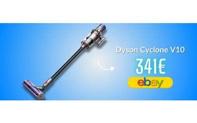Dyson Cyclone V10 Total Clean: il prezzo Black Friday spazza via tutto
