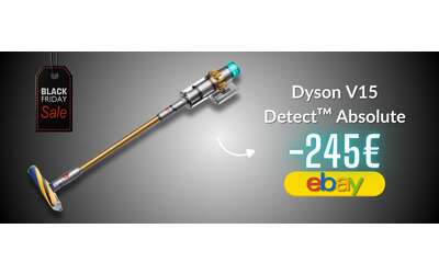 Dyson V15 Detect Absolute stella del Black Friday: 240€ di risparmio