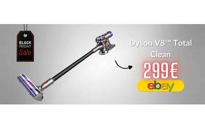Dyson V8 Total Clean avvera i tuoi sogni: prezzo Black Friday da urlo