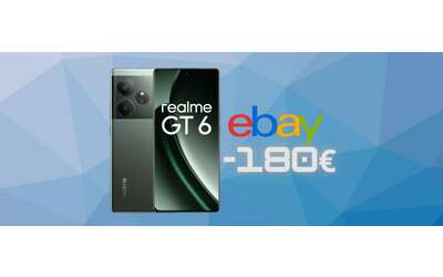eBay da sogno con l’OFFERTA per Realme GT6 da 256GB a 180€ in MENO