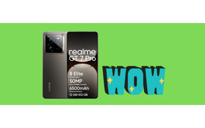 Ecco come avere 60 euro di sconto su Realme GT 7 Pro 5G
