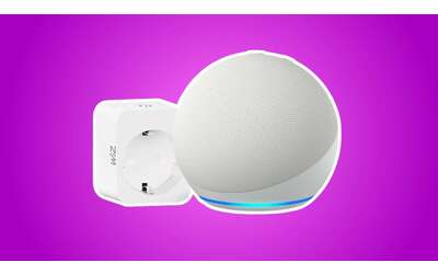 Echo Dot (5ª gen) + WiZ Presa intelligente: kit smart home al 49% in meno