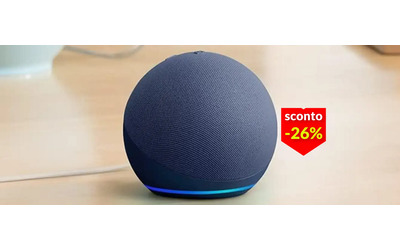 Echo Dot a soli 47€: l’altoparlante smart con Alexa è in super offerta su Amazon
