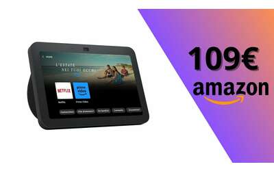 Echo Show 8 (Ultimo modello), il prezzo è giusto: oggi risparmi il 36%