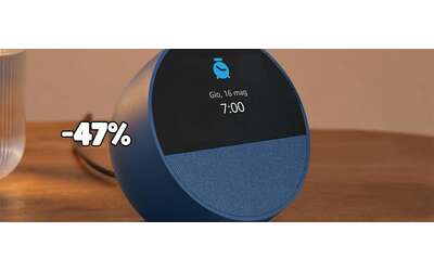 Echo Spot il prezzo TRINCIATO a met acquisto perfetto su Amazon