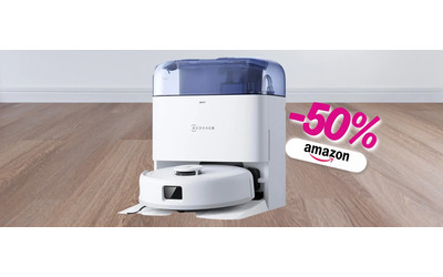 ECOVACS DEEBOT MINI prezzo crolla del 50%, aspira e lava la tua casa