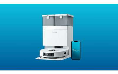 ECOVACS DEEBOT T30C Pro OMNI: 12.800 Pa e stazione multifunzione in offerta a 569€