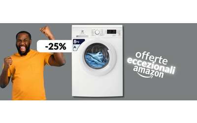 Electrolux PerfectCare 500, lavatrice 8KG a prezzo pazzo: sconto 100€