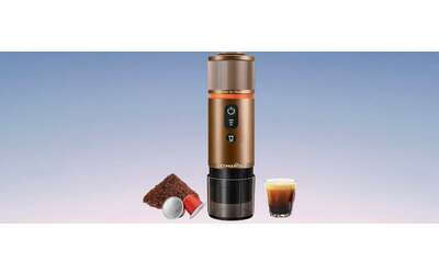 Espresso da bar OVUNQUE: la macchina da caffè portatile in super offerta