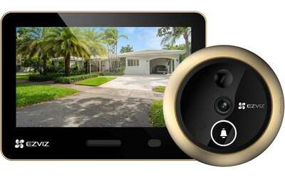 EZVIZ EP4, lo spioncino smart 4K che riconosce i volti e protegge la privacy