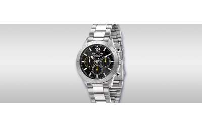 Fine elegante e scontato l orologio Sector che far un figurone a Natale in offerta