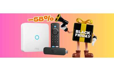 Fire TV Stick 4K Ring Intercom di Amazon TV Smart e citofono intelligente a 49